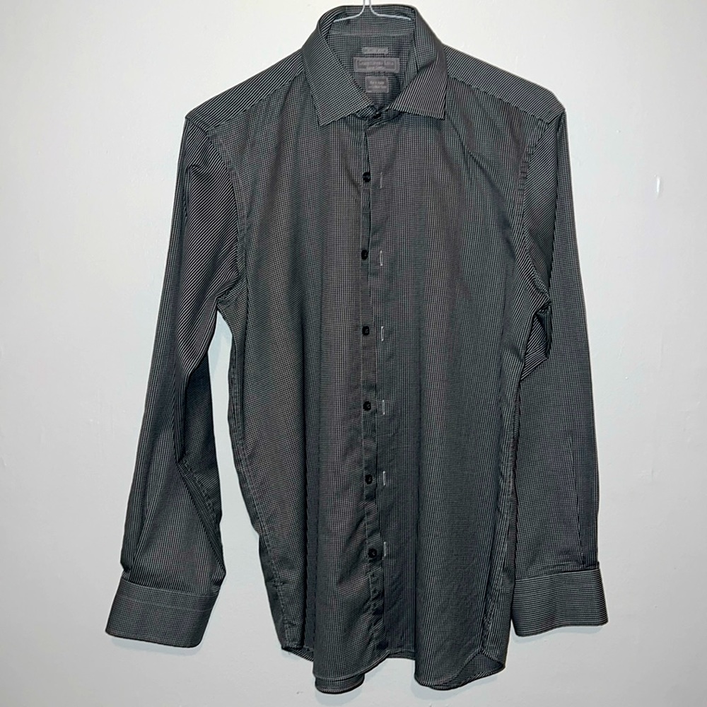 Christopher Lena - Black and white button down
